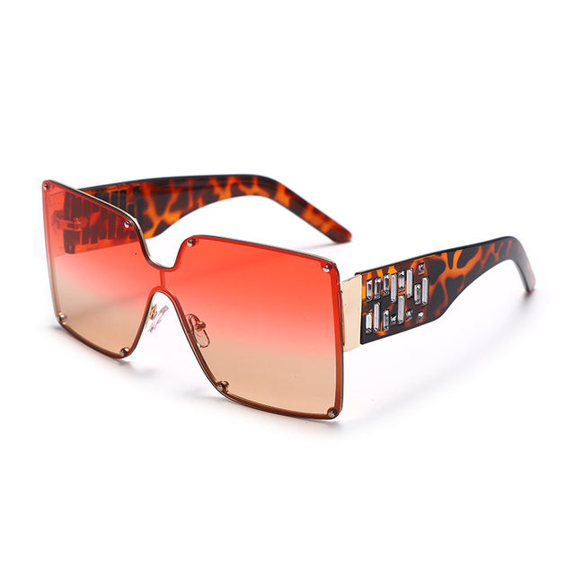 Retro Rimless Sunglasses