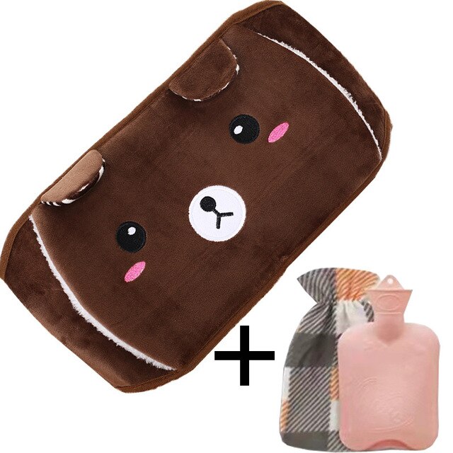 Hot Water Bottle Cover/Bag Set