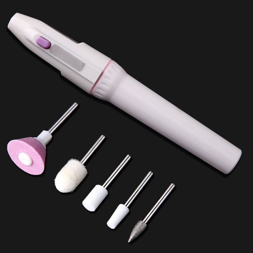 Portable Nail Art Polisher Set