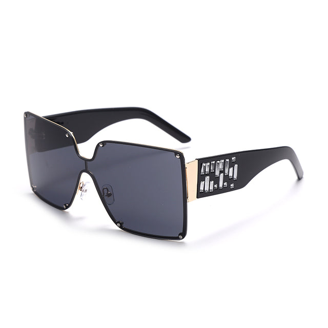 Retro Rimless Sunglasses