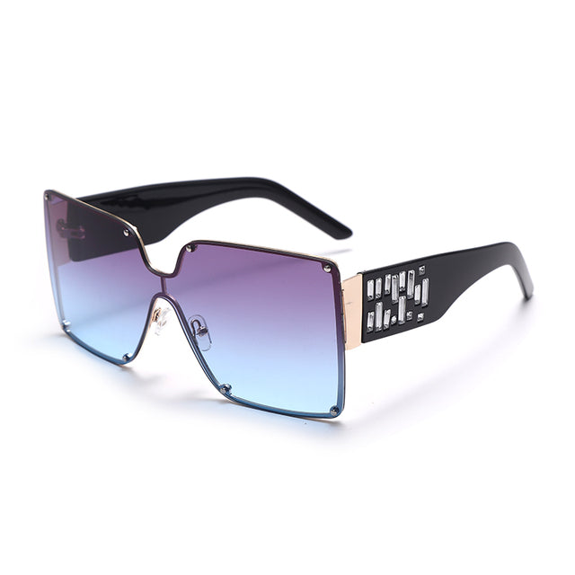 Retro Rimless Sunglasses