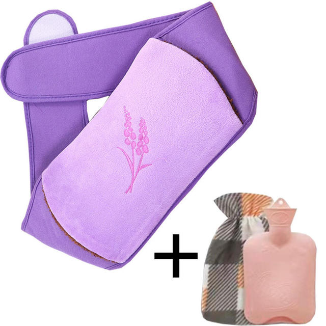 Hot Water Bottle Cover/Bag Set