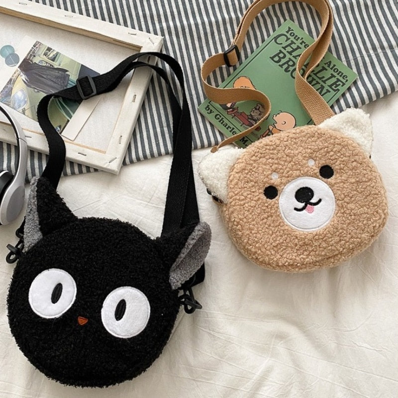 Japanese Style Animal Crossbody Bag