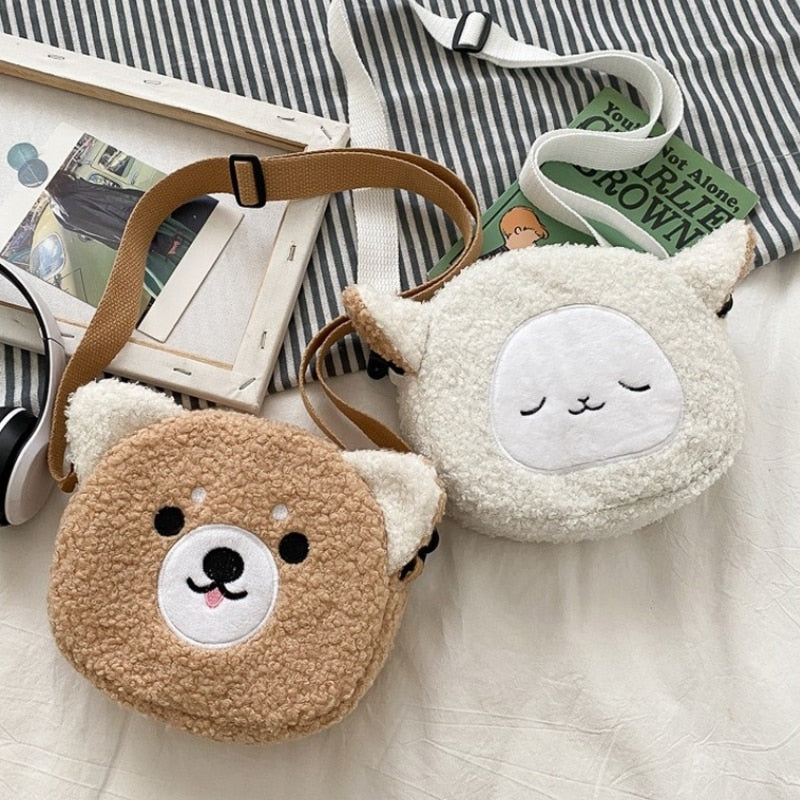 Japanese Style Animal Crossbody Bag