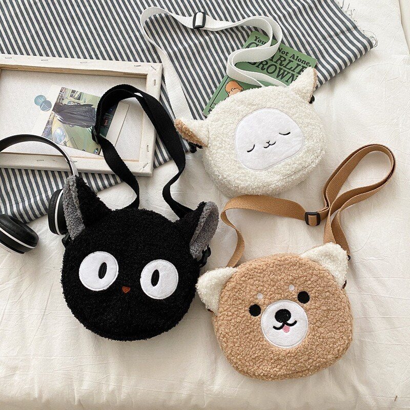 Japanese Style Animal Crossbody Bag