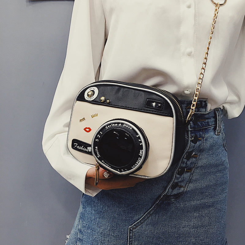 Vintage Camera Style Crossover Bag