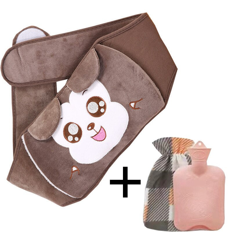 Hot Water Bottle Cover/Bag Set